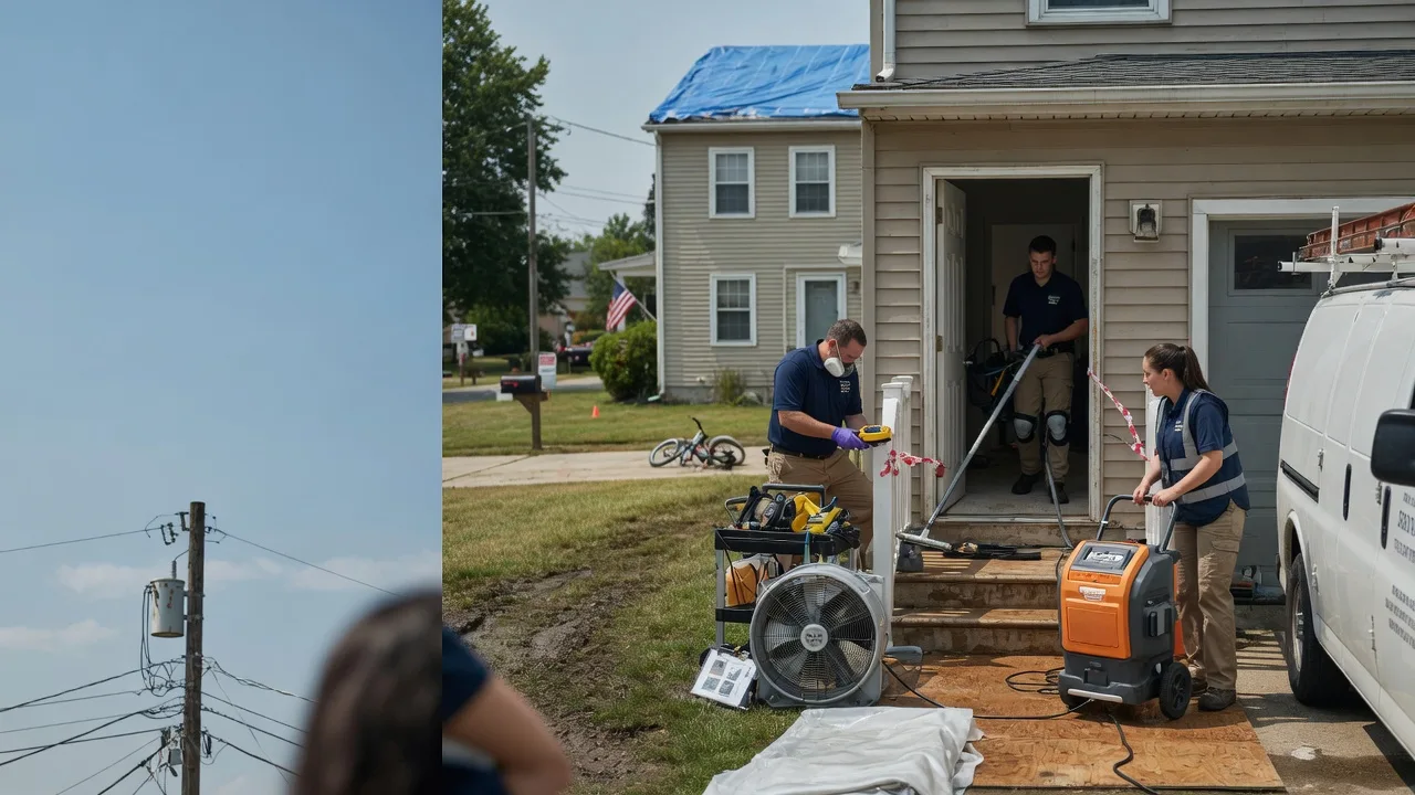 Water Damage Repair in Verona, ND near me